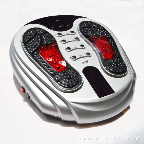 EMS electrode pulse foot massager with 56kinds of massage programs